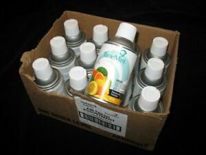 TimeMist Air Freshener Refill, Assorted Fragrances, 6.6oz Aerosol, 12/Case
