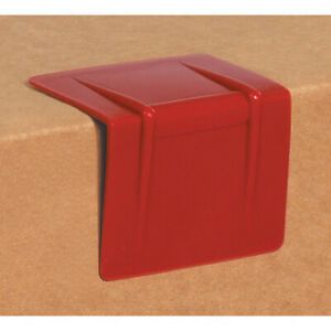 2 1/2&#034; x 2&#034; - Red Plastic Strap Guards - 1000 Per Case
