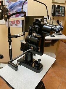 Topcon Model 1D Slit Lamp Used with table for Ophthalmology/Optometry 