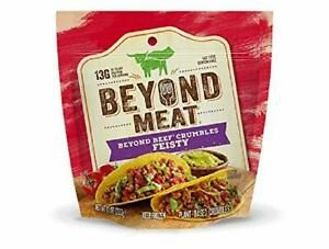 Beyond Meat Plant Based Protein Beef Crumbles Feisty 10 Oz Pack of 8