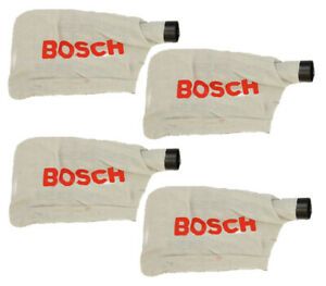 Bosch 4 Pack Of Genuine OEM Replacement Dust Bags # 2610917670-4PK