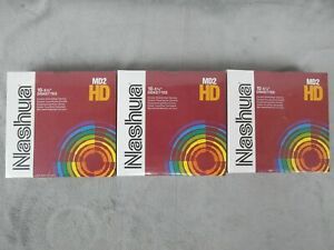 3 x 10 Nashua 5 1/4&#034; Floppy Disc Blank Media Double Sided High Density SEALED