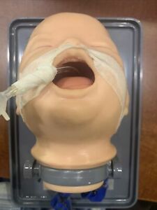 Intubation Mannequin Teach Model Child Head Oral Nasal Airway Trainer