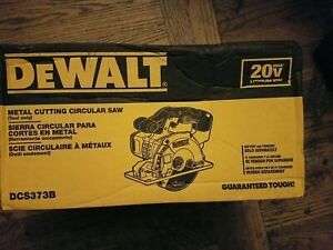 DeWalt DCS373B 20V MAX Metal Cutting Circular Saw New.          (tool only)