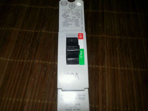 NTO ge TEYD1020B 20 amp 277 volt  ge circuit breaker C