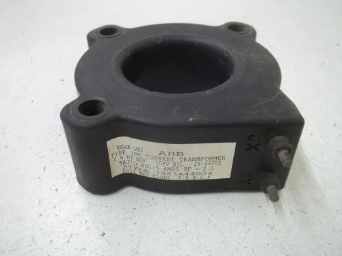 Abb 7883a44g04 type imc current transformer 400:5amps *new out of a box* for sale