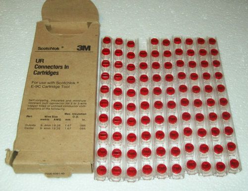 Box Of 99 3M Scotchlok UR Connectors in Cartridges NOS