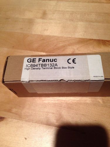 New ge fanuc high density terminal block box style ic694tbb132a for sale