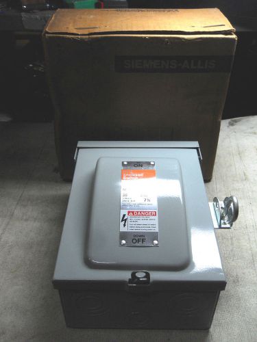 (rr6-2) 1 nib siemens nfr-321 general duty enclosed switch for sale