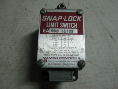 (q1-6) 1 namco ea080-11105 limit switch for sale