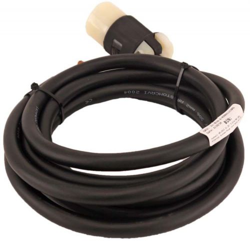 Hubbell hbl2623 11.25? 3-wire 30a 250v external system power cord cable 0416-655 for sale