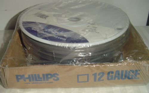 NEW~100 ft spool Phillips 2--402 Parallel Wire 2/14 Gauge Jacketed