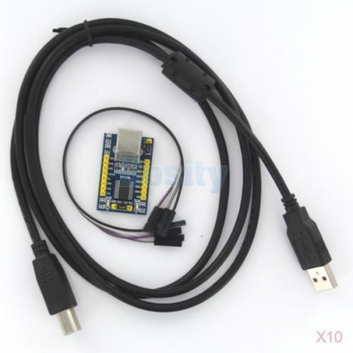 10x ft232rl usb to serial adapter module/ ttl converter + sb cable +dupont cable for sale