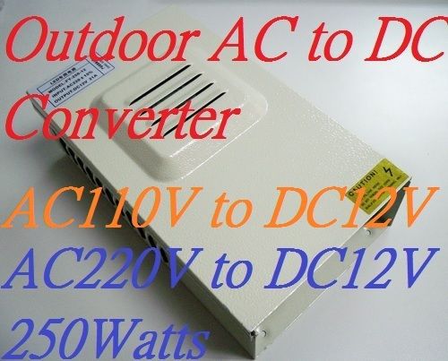 AC/DC Universal Inverter Converter 110V 220V to 12V 20A