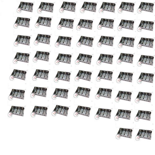 50 x 4 c cells battery 6v clip holder box case w/lead m for sale