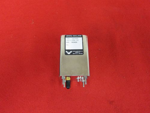 Vectron laboratories 218y4442  9.8304 mhz  crystal oscillator for sale