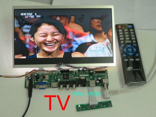 Hd 1024*600 10.1 inch lvds tft lcd display module kit support av/vga/tv/hdmi fpv for sale