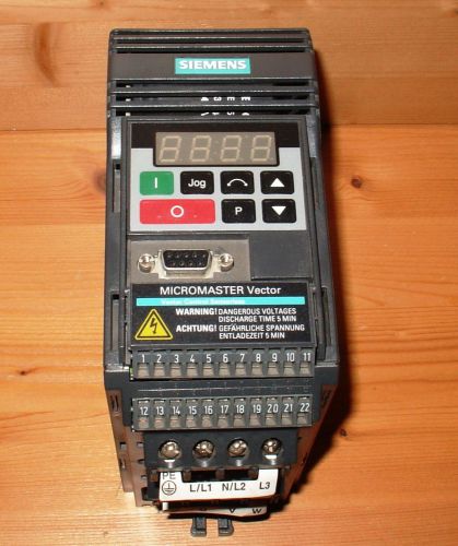 *tested* siemens  6se3212-8ca40 mmv55/2 micromaster vector drive  6se3 212-8ca40 for sale