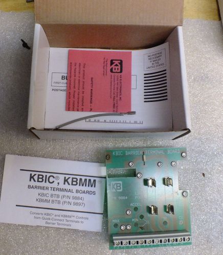 KB ELECTRONICS 9884 BARRIER TERMINAL BOARD - BRAND NEW! - FREE SHIPPING!!!  New