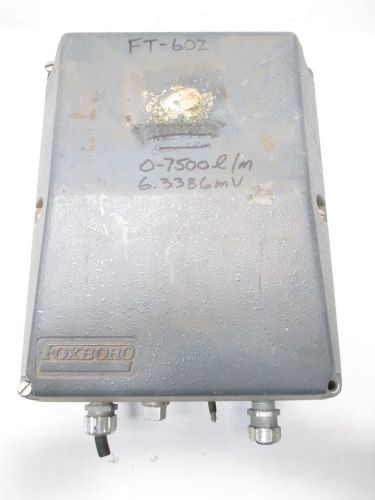 FOXBORO E96S-IA MAGNETIC 120V-AC FLOW TRANSMITTER D425413