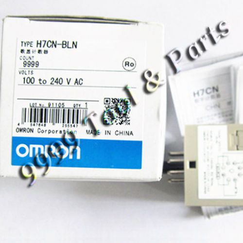 1PC New OMRON Counter Count H7CN-BLN H7CNBLN 100-240VAC 12-48VDC