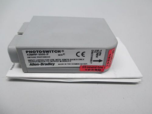 New allen bradley 42mrp-5000-p photoswitch diffuse photohead sensor c d246796 for sale