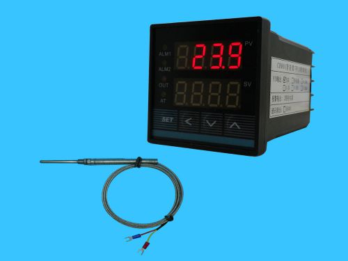 Universal Digital PID Temperature Controller w SSR Output in Fahrenheit(2 Alarm)