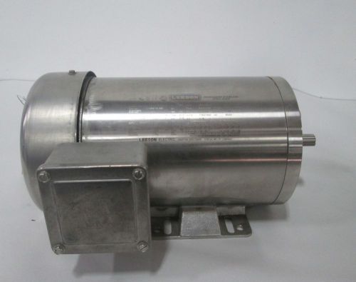 NEW LEESON CZ6T17WK23A 116674.00 WASHGUARD STAINLESS 1HP 460V AC MOTOR D286227