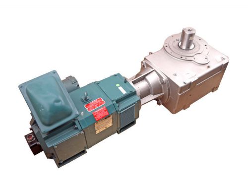 Nord 9052vf-n250tc 64rpm 35400in/lb 27.45 gear speed reducer +a-b 30hp 3ph motor for sale