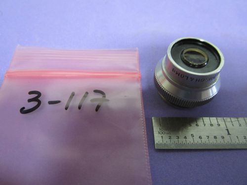 BAUSCH LOMB MICROSCOPE OBJECTIVE OPTICS #3-117 32 mm BIN#3