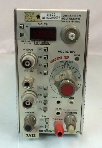 Tektronix 7a13 differential comparator for sale
