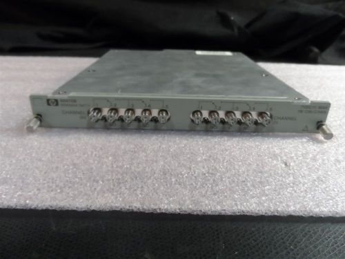 (1x) hp 44476b coaxial switch microwave switch option 011 driver module for sale