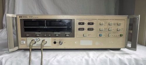 HP/Agilent 8508A-85081B  Vector Voltmeter, freshly calibrated with Certificate