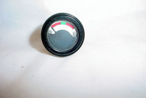 International Red/Green Indicator Analog Panel Meter - tested good