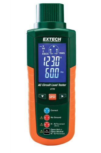 Extech ct70 ac circuit load tester, 90 to 240v ?new? for sale
