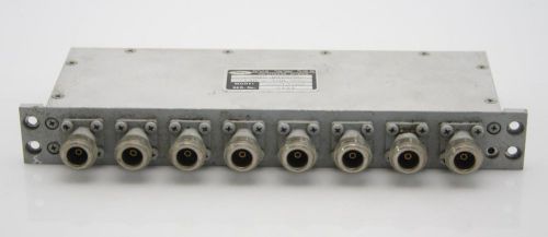 Ael rf 8-way power splitter/ divider 100-180 mhz  mw 12160 tested part2go for sale