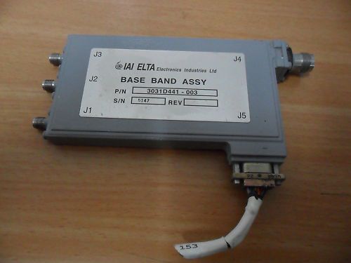 Base band assy iai elta p/n:3031d441-003 for sale