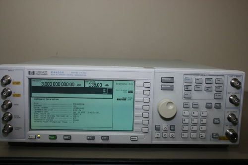 Hpagilent e4432b signal generator  calibrated with warranty for sale