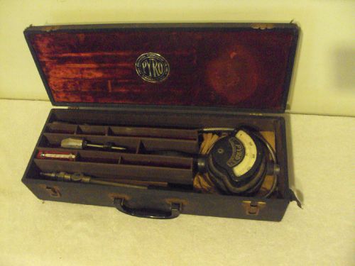 Vintage Pyro Pyrometer w/ Original Case