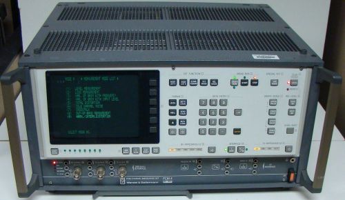 Wandel &amp; Goltermann PCM-4 BD-0012 PCM Measuring Set with options