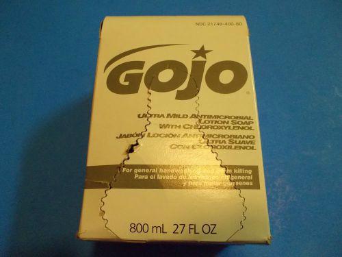 GOJO 9212 Ultra Mild Lotion Soap w/Chloroxylenol Refill-27 OZ/800ML
