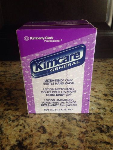 Kimcare 91546 general ultra-kind clear gentle hand wash 800 ml 1.6 u.s. pt. for sale