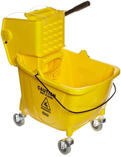 Value-Plus 35-Quart Sidepress Wringer/Plastic Bucket Combo