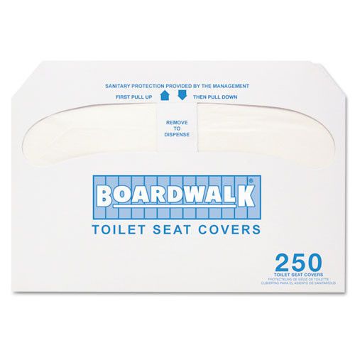 Boardwalk K2500 Krystal Premium Toilet Seat Covers, 2500/Carton