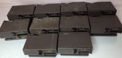 Lot of 10 minitor ii 2 sv 110v amplified pager charger nrn4985b nrn 4985b for sale