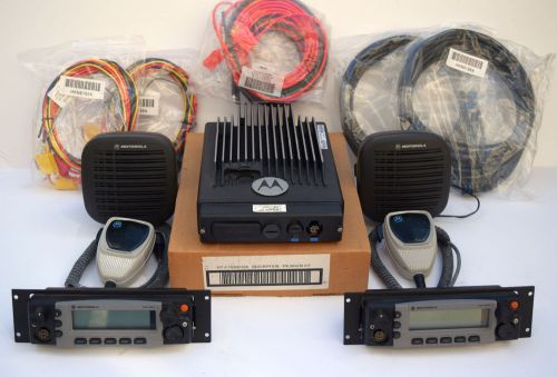 MOTOROLA XTL5000 XTL VHF 136-174 MHZ 1000 CH 110 WATTS  DIGITAL DUAL HEADS RADIO