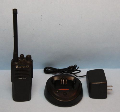 Motorola cp150 vhf ht radio, narrow band, w charger free programming, guaranteed for sale