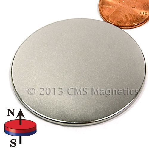 N45 neodymium magnets dia1 3/4 x 1/16&#034; ndfeb rare earth magnet 300 count for sale