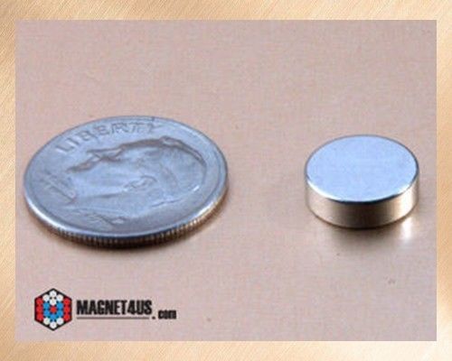 40pcs Rare Earth Magnet N45 Disc 3/8&#034;dia x 1/8&#034;thick Craft Hobbies Best Quality