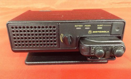 Motorola Minitor III Low Band Pager A01YMS72 With Amplifier Charger NYN8348A